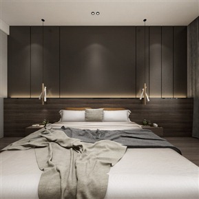 现代 卧室