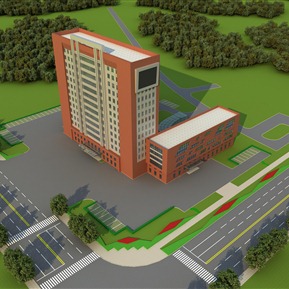 现代 办公楼 公共建筑