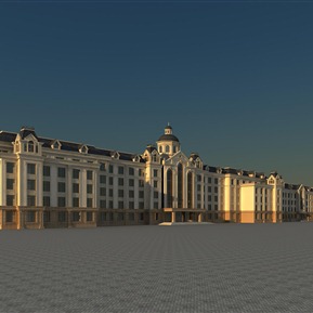 欧式 住宅楼 养老院