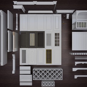 欧式 护墙板 家具师福利