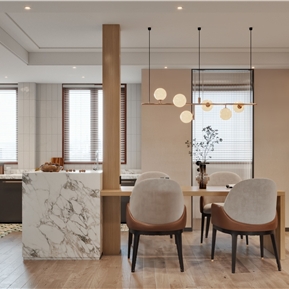 现代 厨房 餐厅厨房