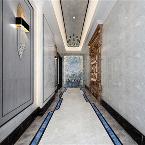 简欧 玄关 玄关过道