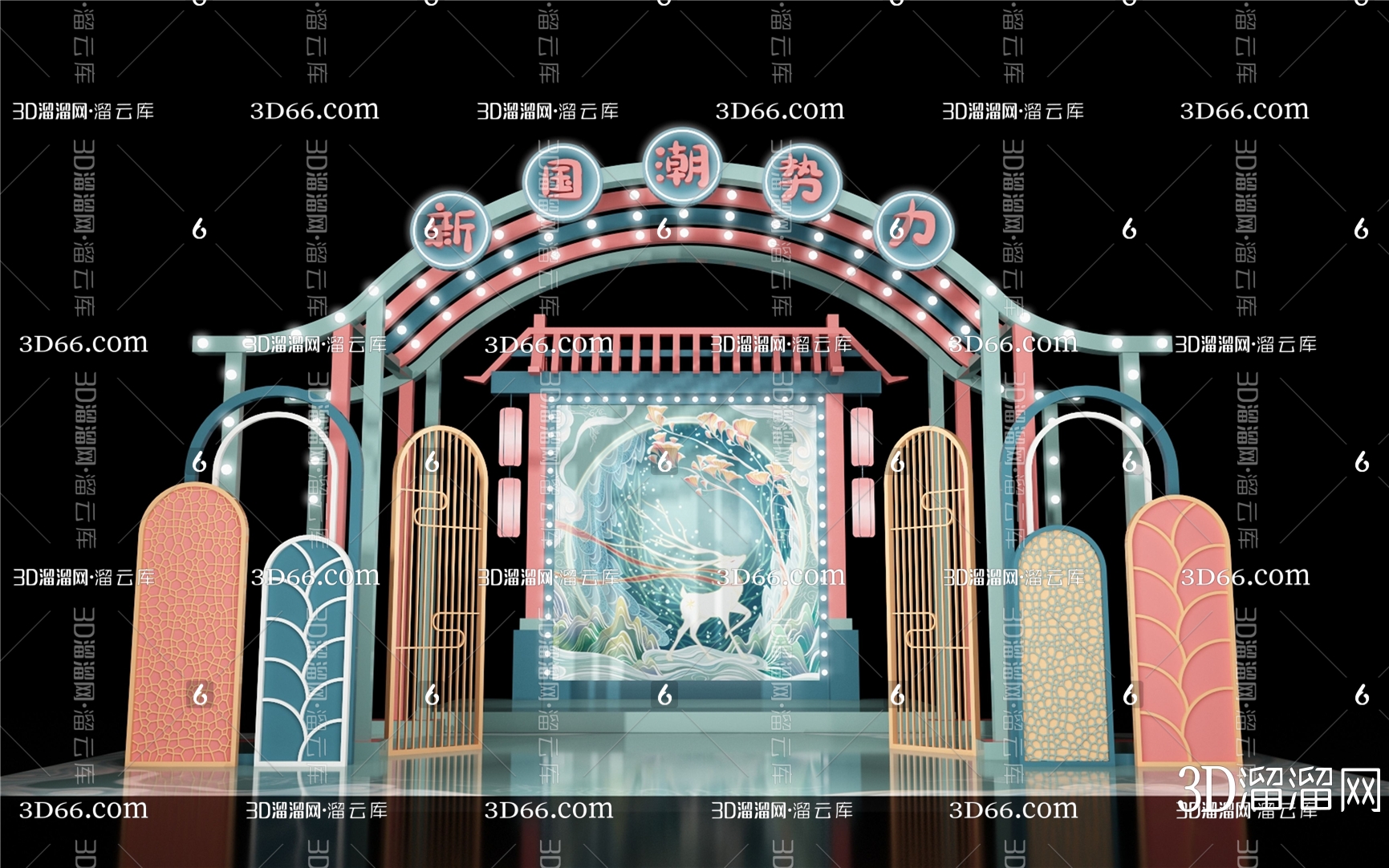 【美陈3D模型下载】-美陈3D模型素材下载_3D溜溜网