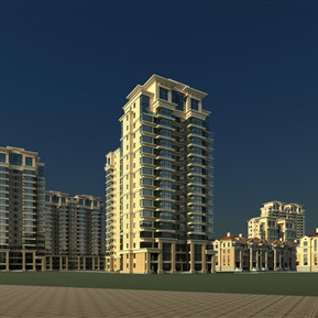 欧式 住宅区 住宅