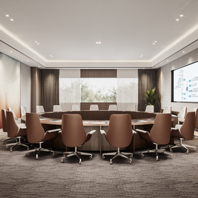 现代 会议室 圆形会议室