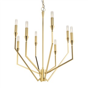 轻奢 吊灯 金色金属吊灯