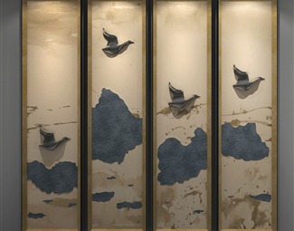新中式创意装饰画
