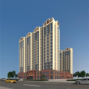 现代 住宅楼 商业住宅楼