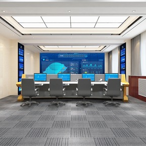 现代 监控室 大数据指挥室