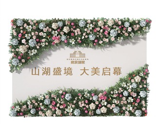 现代 植物墙