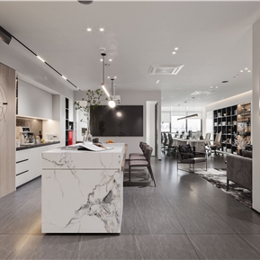 现代 办公室 客餐厅