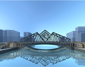 现代水上大桥