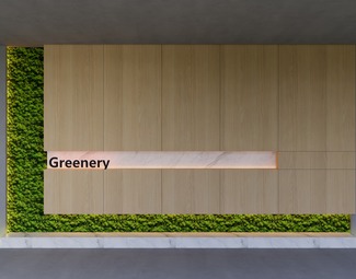 现代 背景墙 植物组合 植物墙 造型墙