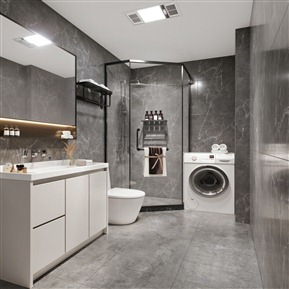现代 卫生间