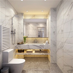现代 卫生间 极简卫生间