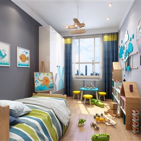 北欧 儿童房