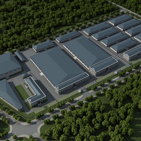 现代 厂房 泡菜厂 厂区 咸菜厂