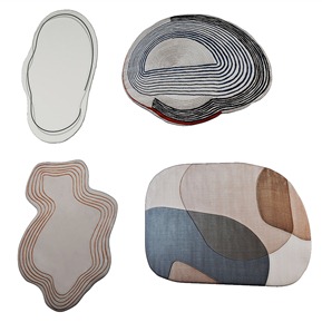 现代 造型地毯 异形地毯