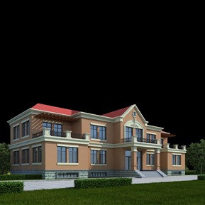 欧式 独栋别墅 别墅会所