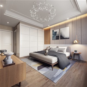 北欧 卧室 主卧室