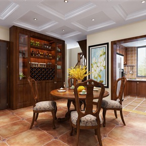 美式 餐厅 客餐厅