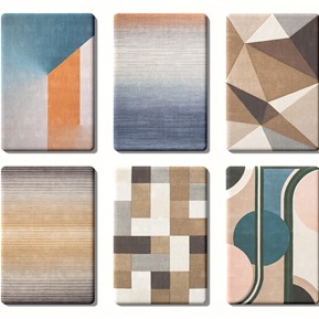 现代 方形地毯 地毯