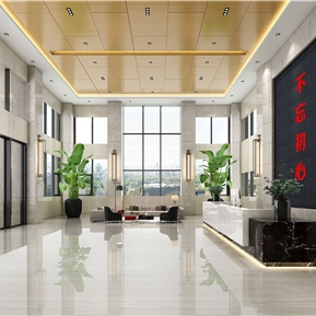 现代 大厅 公司大厅前台