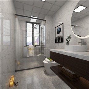 现代 卫生间