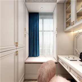 法式 衣帽间 衣帽间电脑房