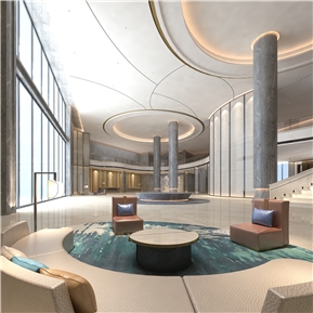 现代 大厅 大堂大厅