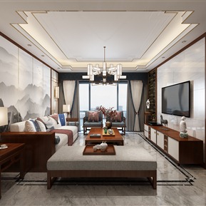新中式 客厅