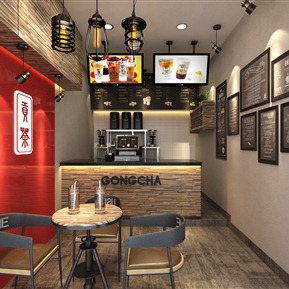 工业LOFT 奶茶店