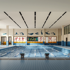 现代 游泳馆