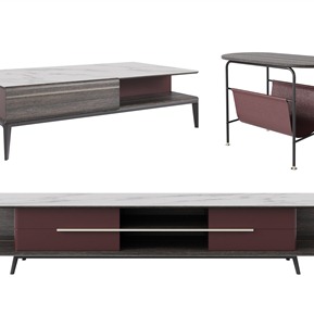 现代 电视柜 板式家具