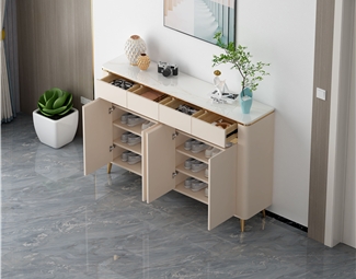 现代桌面摆件3d模型下载-3d溜溜网