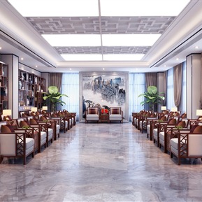 新中式 接待室 贵宾接待室