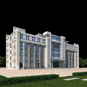 欧式 办公楼 政府办公楼银行