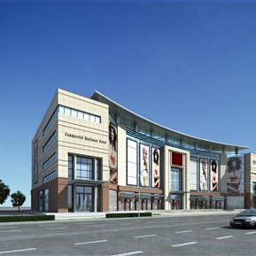 现代 商业楼 商业办公楼