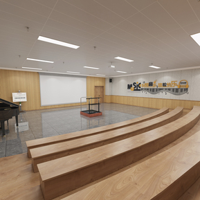 现代 合唱室 二楼合唱室