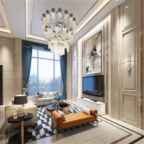 轻奢 客厅