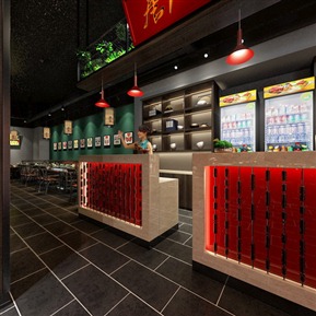 火锅店 火锅店全景