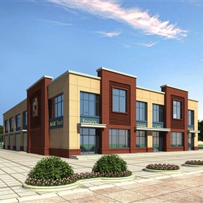 现代 商业楼 商服