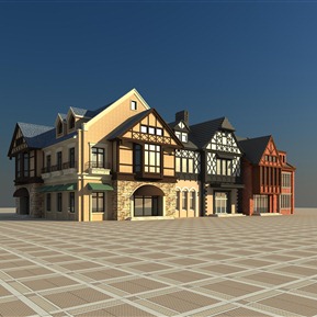 美式 会所建筑 会所别墅