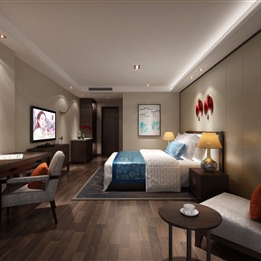 新中式 客房 酒店客房