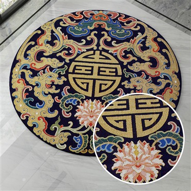 圆形地毯