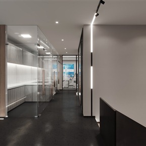 现代 走廊 牙科诊所无菌室走廊