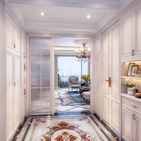 欧式 玄关 门厅