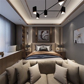 现代 卧室