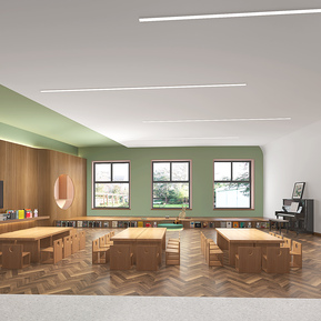 现代 幼儿园 幼儿园教室 手工室