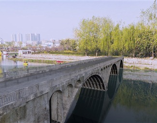 新中式桥梁护栏